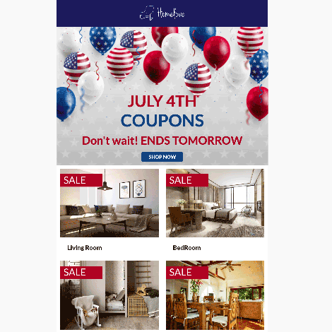 Patriotic Party Balloons 4th of July Sale